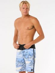 Rip Curl Szorty kąpielowe "Mirage Barrel Killa" w kolorze niebieskim rozmiar: 31. Niebieskie szorty sportowe męskie Rip Curl, z materiału, outdoorowe. Za 131.12 zł.