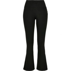 Legginsy damskie Urban Classics organic interlock bootcut (Grandes tailles). Czarne legginsy damskie Urban Classics, m, bez wzorów, z bawełny. Za 127.60 zł.