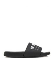 G-Star Raw Klapki SS25-3C096-W Czarny. Czarne klapki damskie G-Star, bez wzorów, bez obcasa. Za 149.99 zł.