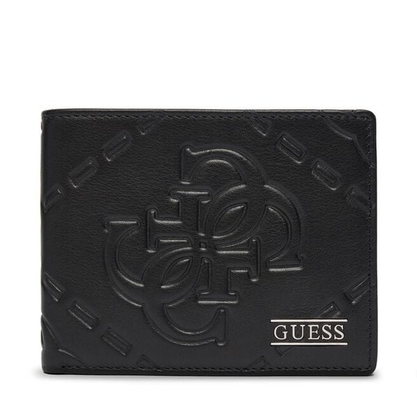 Portfel Guess. Czarne portfele męskie Guess, z aplikacjami. Za 229.99 zł.
