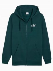 Bluza Męska Puma Z Kapturem Na Zamek Zielona Sportowa Ciepła. Zielone bluzy z kapturem męskie Puma, m, z bawełny. Za 249.00 zł.