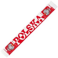 Szalik Kibica Reprezentacji Polski - 145 cm x 18 cm. Szaliki i kominy damskie KEEZA, bez wzorów. Za 30.00 zł.