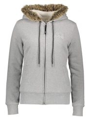 O'Neill Kurtka polarowa w kolorze szarym rozmiar: S. Szare kurtki damskie O'neill, s, bez wzorów, z polaru, bez kaptura. Za 148.61 zł.