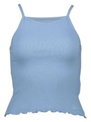 LTB Top w kolorze błękitnym rozmiar: M. Niebieskie topy damskie LTB, m, bez wzorów, prążkowane, bez kołnierzyka. Za 32.98 zł.