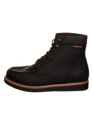 Timberland Skórzane botki "Newmarket II" w kolorze czarnym rozmiar: 42. Czarne buty zimowe męskie Timberland, bez zapięcia. Za 335.82 zł.