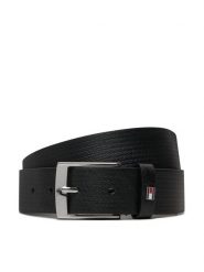 Tommy Hilfiger Pasek Męski AM0AM13015 Czarny. Czarne paski męskie Tommy Hilfiger, bez wzorów, ze skóry. Za 159.99 zł.