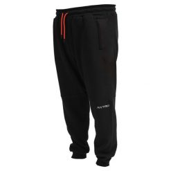 Spodnie Wędkarskie Nytro Joggers Czarne. Czarne spodnie materiałowe męskie NYTRO, bez wzorów. Za 199.90 zł.