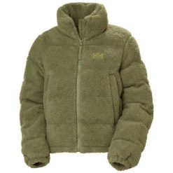 Kurtka damska Helly Hansen Yu. Zielone kurtki damskie Helly Hansen, bez wzorów, bez kaptura, narciarskie. W wyprzedaży za 662.80 zł.