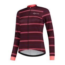 Bluza damska Rogelli Stripe. Brązowe bluzy bez kaptura damskie Rogelli, m, z materiału. Za 429.55 zł.