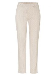 Toni Spodnie materiałowe w kolorze kremowym rozmiar: W46. Brązowe spodnie materiałowe damskie Toni, bez wzorów, z materiału. Za 173.99 zł.