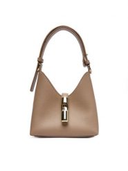 Furla Torebka WE00820-ARE000-1257S-1-007-20-KH-E Beżowy. Brązowe torebki klasyczne damskie Furla, bez wzorów, ze skóry, bez dodatków. Za 989.99 zł.