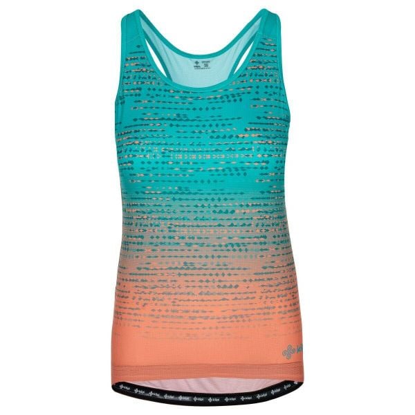 Damski tank top Kilpi Vai. Niebieskie topy damskie Kilpi, xs, bez wzorów, bez kołnierzyka. Za 138.03 zł.