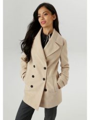 Aniston Kurtka przejściowa w kolorze beżowym rozmiar: 36. Brązowe kurtki damskie Aniston, bez wzorów, bez kaptura. Za 136.45 zł.