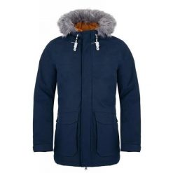Męski płaszcz zimowy Loap Narvic Blue. Niebieskie płaszcze męskie LOOP, na zimę, m, bez wzorów. Za 343.99 zł.