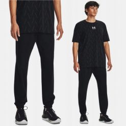 Spodnie Męskie Under Armour Treningowe Sportowe. Czarne spodnie sportowe męskie Under Armour. Za 299.99 zł.