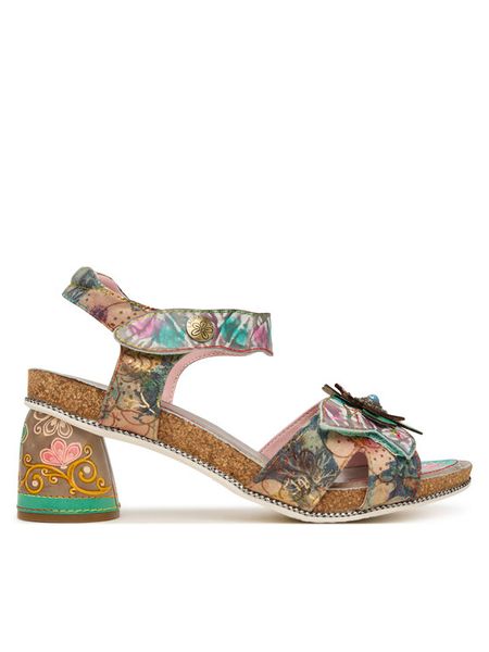 Laura Vita Sandały Framboiseo 33 Kolorowy. Sandały damskie Laura Vita, bez wzorów, ze skóry, bez obcasa, na słupku. Za 439.99 zł.