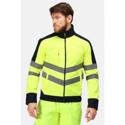 Softshell roboczy męski Hi-s Pro 3-Layer. Brązowe kurtki softshell damskie Regatta, m, bez wzorów, z softshellu, bez kaptura. W wyprzedaży za 349.99 zł.