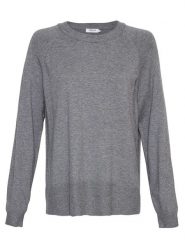 MOSS COPENHAGEN Sweter "Neila Rachelle" w kolorze szarym rozmiar: L/XL. Szare swetry klasyczne damskie MOSS COPENHAGEN, l, z wiskozy, bez kołnierzyka. Za 100.99 zł.