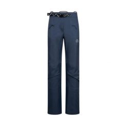 Spodnie damskie La Sportiva Guide Gore-Tex. Niebieskie spodnie materiałowe damskie La Sportiva, bez wzorów, z gore-texu. Za 2,211.20 zł.