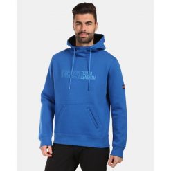 Męska bawełniana bluza z kapturem Kilpi NORTHEN-M. Niebieskie bluzy z kapturem męskie Kilpi, m, z bawełny. Za 318.77 zł.