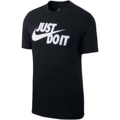 Koszulka z krótkim rękawem Nike. Białe bluzki sportowe damskie Nike, l, bez kołnierzyka, bez ramiączek. Za 107.99 zł.