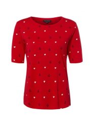 Franco Callegari Koszulka Kobiety Bawełna (100%) czerwony, L. Czerwone t-shirty damskie Franco Callegari, l, bez wzorów, z bawełny, bez kołnierzyka. Za 99.95 zł.