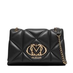 Torebka LOVE MOSCHINO. Czarne torebki klasyczne damskie Love Moschino, bez wzorów, bez dodatków. Za 829.99 zł.