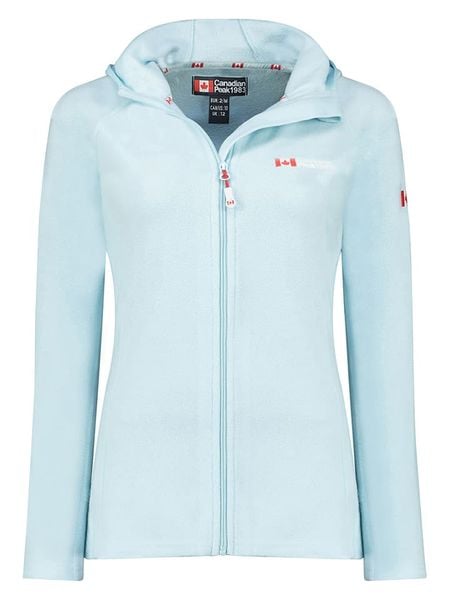 Canadian Peak Kurtka polarowa w kolorze błękitnym rozmiar: XL. Niebieskie kurtki damskie Canadian Peak, xl, bez wzorów, z polaru, bez kaptura. Za 79.03 zł.