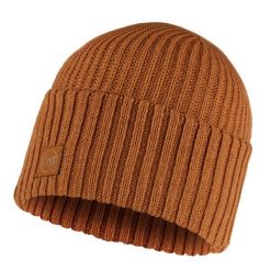 Czapka zimowa Knitted Rutger. Brązowe czapki męskie Buff. Za 159.90 zł.