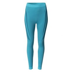 Legginsy damskie termoaktywne Elbrus Acti Bottom Wo's - niebieskie, Rozmiar L/XL. Niebieskie bielizna termoaktywna damska ELBRUS, l, bez wzorów, z elastanu. Za 94.99 zł.