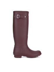 Hunter Kalosze WFT1000RMA Bordowy. Czerwone kalosze damskie Hunter, bez wzorów, z kauczuku. Za 429.99 zł.