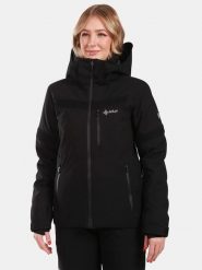 Kilpi Kurtka narciarska "Valera" w kolorze czarnym rozmiar: 44. Czarne kurtki narciarskie i snowboardowe damskie Kilpi, m, bez wzorów, bez kaptura, narciarskie. Za 587.41 zł.