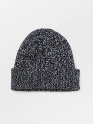 Becksöndergaard Wełniana czapka beanie w kolorze granatowym rozmiar: onesize. Niebieskie czapki zimowe damskie Becksöndergaard, z kaszmiru. Za 165.99 zł.