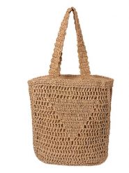 Clayre & Eef Torebka w kolorze jasnobrązowym - 36 x 40 x 6 cm rozmiar: onesize. Brązowe torebki klasyczne damskie Clayre & Eef, bez wzorów, z materiału, bez dodatków. Za 140.20 zł.