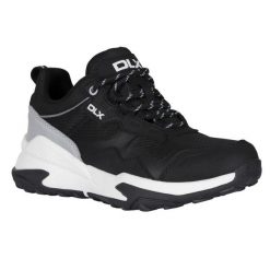 Buty Sportowe Damskie Rayna DLX. Czarne buty sportowe na co dzień damskie Trespass, bez wzorów, z gumy, trekkingowe. Za 416.99 zł.