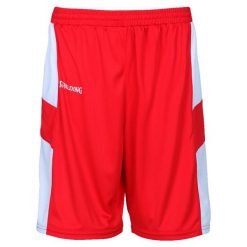 Szorty Spalding All Star. Czerwone szorty męskie Spalding, bez wzorów, retro. Za 176.50 zł.