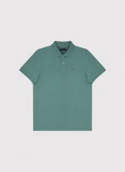 PAKO LORENTE - T-shirt polo w morskim kolorze. Zielone koszulki polo męskie Pako Lorente, m, bez wzorów, z bawełny, bez ramiączek. Za 99.99 zł.
