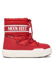 Moon Boot Śniegowce Jr Park Boot 80D3440020 S Czerwony. Czerwone kozaki dziewczęce Moon Boot, bez wzorów, bez obcasa. Za 669.99 zł.