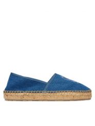 LOVE MOSCHINO Espadryle JA10532G0OJO5700 Niebieski. Niebieskie espadryle damskie Love Moschino, bez wzorów, z materiału, bez obcasa. Za 819.99 zł.