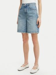 Marella Szorty jeansowe Short 2513141024 Niebieski Regular Fit. Niebieskie szorty damskie Marella, bez wzorów, z bawełny. Za 399.99 zł.
