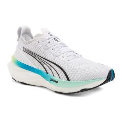 Buty do biegania męskie PUMA ForeverRun Nitro 2. Białe obuwie do biegania damskie Puma. Za 499.99 zł.