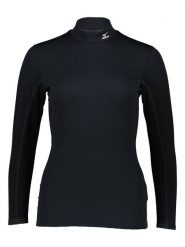 Mizuno Koszulka funkcyjna "Mid Weight" w kolorze czarnym rozmiar: L. Czarne bluzki sportowe damskie Mizuno, l, bez wzorów, bez ramiączek. Za 83.42 zł.