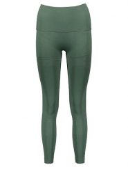 Adidas Legginsy sportowe "FRMT Sculpt" w kolorze zielonym rozmiar: XL. Zielone legginsy damskie Adidas, xl, bez wzorów, z materiału, outdoorowe. Za 152.62 zł.