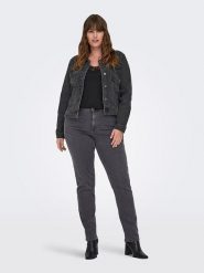ONLY Dżinsy - Slim fit - w kolorze antracytowym rozmiar: 44/L32. Czarne jeansy damskie Only. Za 136.13 zł.