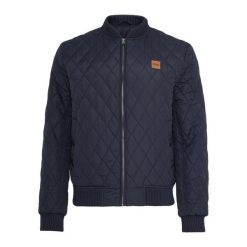 Urban classic diamond nylon parka. Niebieskie parki męskie Urban Classics, na zimę, m, bez wzorów, z nylonu. Za 211.55 zł.