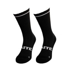 Skarpety Unisex Dla Dorosłych Elite. Czarne skarpetki męskie Proskary, bez wzorów. Za 110.99 zł.