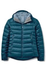Kurtka trekkingowa puchowa damska Electron Pro Hoody Women. Czarne kurtki damskie RAB, na zimę, l, bez wzorów, z puchu, z kapturem. Za 1,419.99 zł.