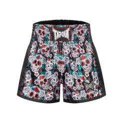 Szorty do boksu tajskiego Tapout Bollan. Czarne szorty męskie TAPOUT, bez kołnierzyka. Za 279.00 zł.