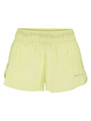 Craft Szorty sportowe "ADV Essence 2" w kolorze żółtym rozmiar: M. Żółte spodenki sportowe damskie Craft, m, z materiału, outdoorowe. Za 96.14 zł.