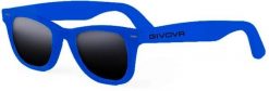 Okulary przeciwsłoneczne Givova Royal Blue. Niebieskie okulary przeciwsłoneczne męskie Givova, z materiału, prostokątne. Za 95.99 zł.